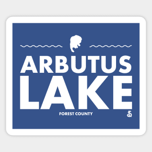 Forest County, Wisconsin - Arbutus Lake Sticker